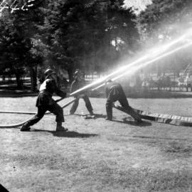 Silverstream Volunteer Fire Brigade; Maidstone Park; Fred Stringer and Gordon Hamilton