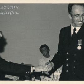 Silverstream Volunteer Fire Brigade; awards; 1969; John Elworthy 
