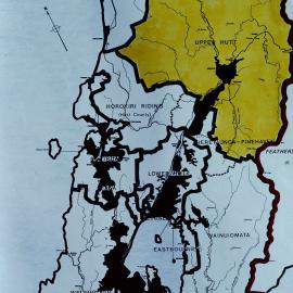 Wellington regional boundaries, April 1979