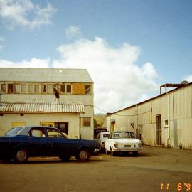 Industrial buildings, Merton Street, No 15-21; view from yard.