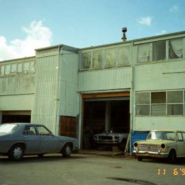 Industrial buildings, Merton Street, No 17-17A; backs of 17A and 17.