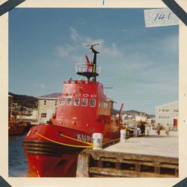 Silverstream Volunteer Fire Brigade collection; New Wellington Harbour Board Tug 1975