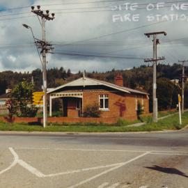 Silverstream Volunteer Fire Brigade; new station  site ca 1973