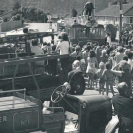 Silverstream Volunteer Fire Brigade; new station opening; November 1974