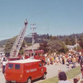 Silverstream Volunteer Fire Brigade; new station opening; November 1974
