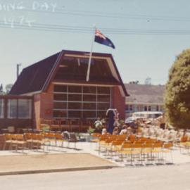 Silverstream Volunteer Fire Brigade; new station formal opening; November 1974