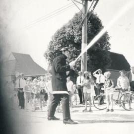 Silverstream Volunteer Fire Brigade; new station opening; November 1974