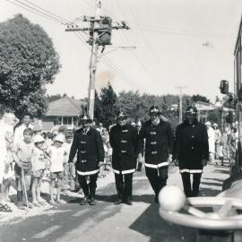 Silverstream Volunteer Fire Brigade; new station opening; November 1974