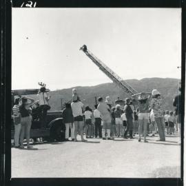Silverstream Volunteer Fire Brigade; new station opening; November 1974