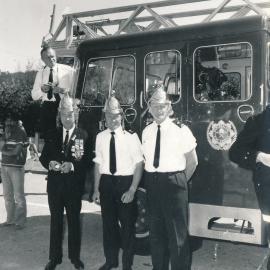 Silverstream Volunteer Fire Brigade; new station opening; November 1974