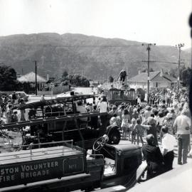 Silverstream Volunteer Fire Brigade; new station opening; November 1974