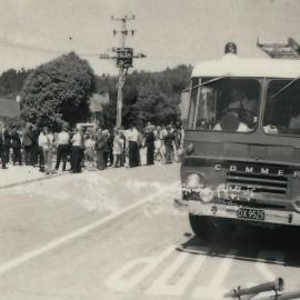 Silverstream Volunteer Fire Brigade; new station opening; November 1974