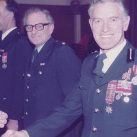 Silverstream Volunteer Fire Brigade; awards; 1981; Honours night; Terry Malloy, John Elworthy, John Cutfield and Fred Stringer.