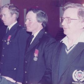 Silverstream Volunteer Fire Brigade; awards; 1981; Honours night; Terry Malloy