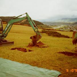 Craig's Flat ground-breaking; excavators start work