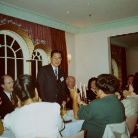 Craig's Flat ground-breaking; evening function; Dr Wu speaking