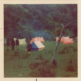 Girl Guides Association; campsite, ca 1970