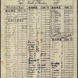 Silverstream Volunteer Fire Brigade  Roll