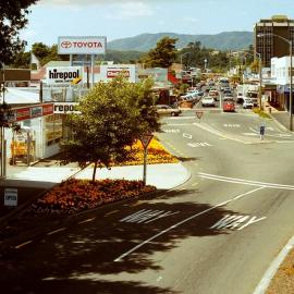Fergusson Drive at west end of Main Street; ca. 1990s