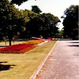 Gardens, Park Street; Maidstone Park east-west drive, south side, looking west 1