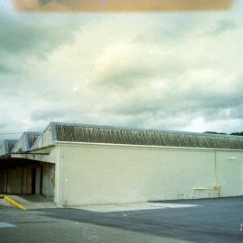 Trentham Camp building; multi-bay warehouse