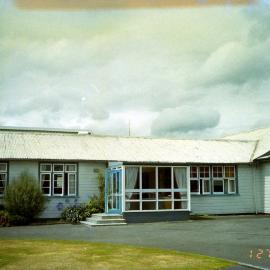 Trentham Camp building; unidentified, wood-and corrugated-iron 