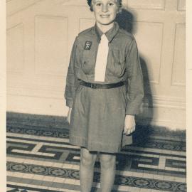 Olive Watson: Member of the 1st Upper Hutt Brownie Pack; ca 1950s