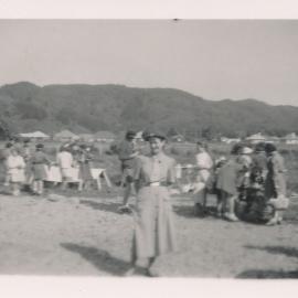 Members of the 1st Upper Hutt Brownie Pack; ca 1950s