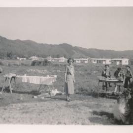 Members of the 1st Upper Hutt Brownie Pack; ca 1950s