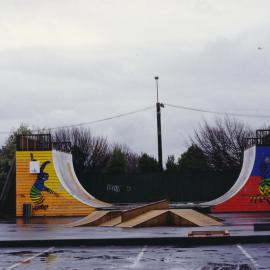 Skate ramp; Maidstone Park; June 1998