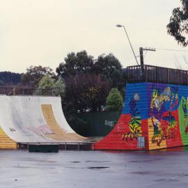 Skate ramp; Maidstone Park; June 1998