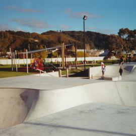 Skate park at Maidstone Max on Opening Day; 28 April 2001