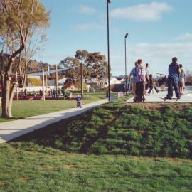 Skate park at Maidstone Max on Opening Day; 28 April 2001