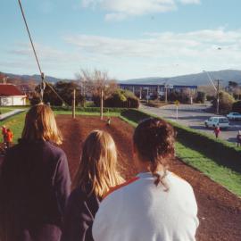 Flying fox at Maidstone Max; Opening Day; April 2001