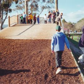 Flying fox at Maidstone Max; Opening Day; April 2001