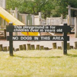 Harcourt Park; Senior Playground; Ca 1990s