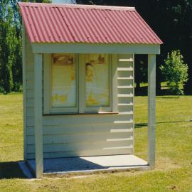 Model Facade of Pumpkin Cottage; Pumpkin Cottage Reserve; ca 2000