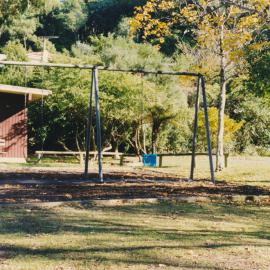Swings outside Pinehaven Library; ca 1990s