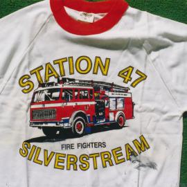 Silverstream Volunteer Fire Brigade; T-shirt, 'Station 47 Silverstream' 