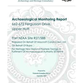 Archaeological assessment report for 662-672 Fergusson Drive