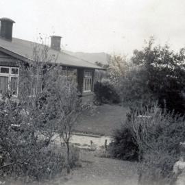 The Smiths' home, looking north