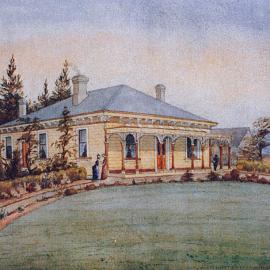 William George Haybittle and Emma Haybittle's home; ca 1890