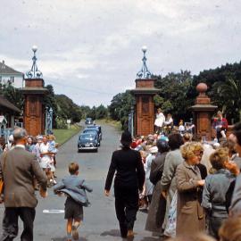 Queen Mother visit; 1958