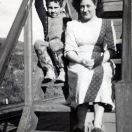 Cubby Thorburn and Val Hyslop