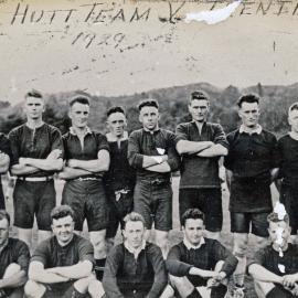 Upper Hutt vs Trentham; 1929