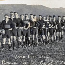 Upper Hutt third grade runners up; 1936