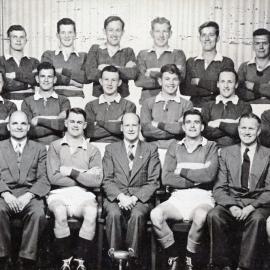 Upper Hutt senior second division runners up; 1956