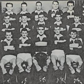 Upper Hutt Police Cadets Under 20 second division grade winners; 1963