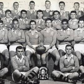 Upper Hutt Police Cadets Under 20 grade first division; 1964