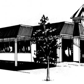 Kentucky Fried  Chicken; refurbished building